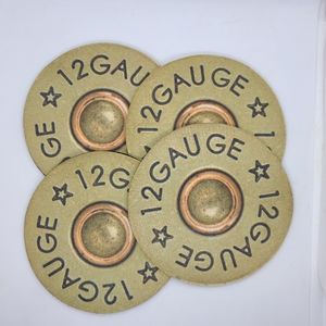 Neoprene Shotgun Shell Coasters
